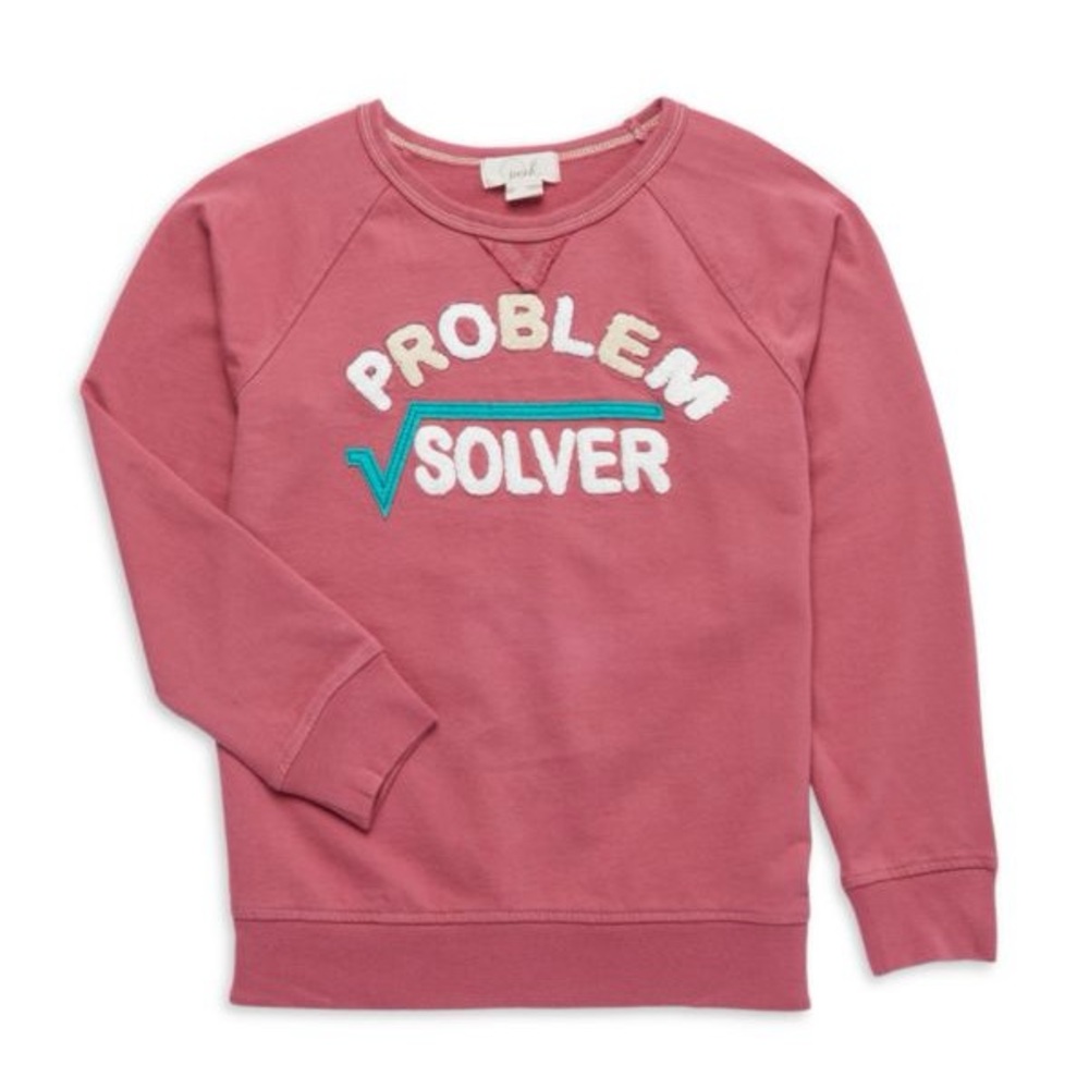 Peek Pink 'Problem Solver' Sweatshirt